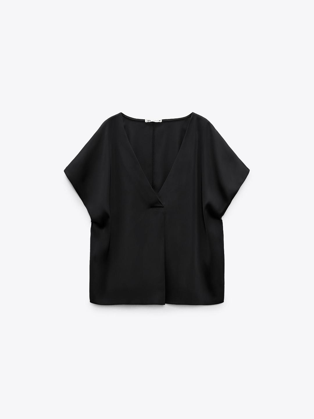 

ZARA Women Black Tshirts