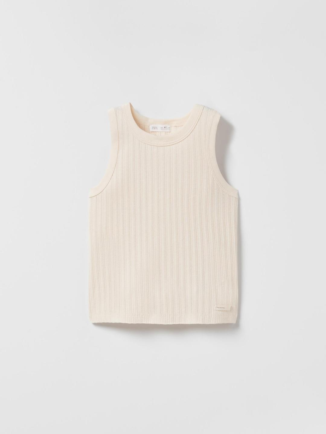

ZARA Boys White Tshirts