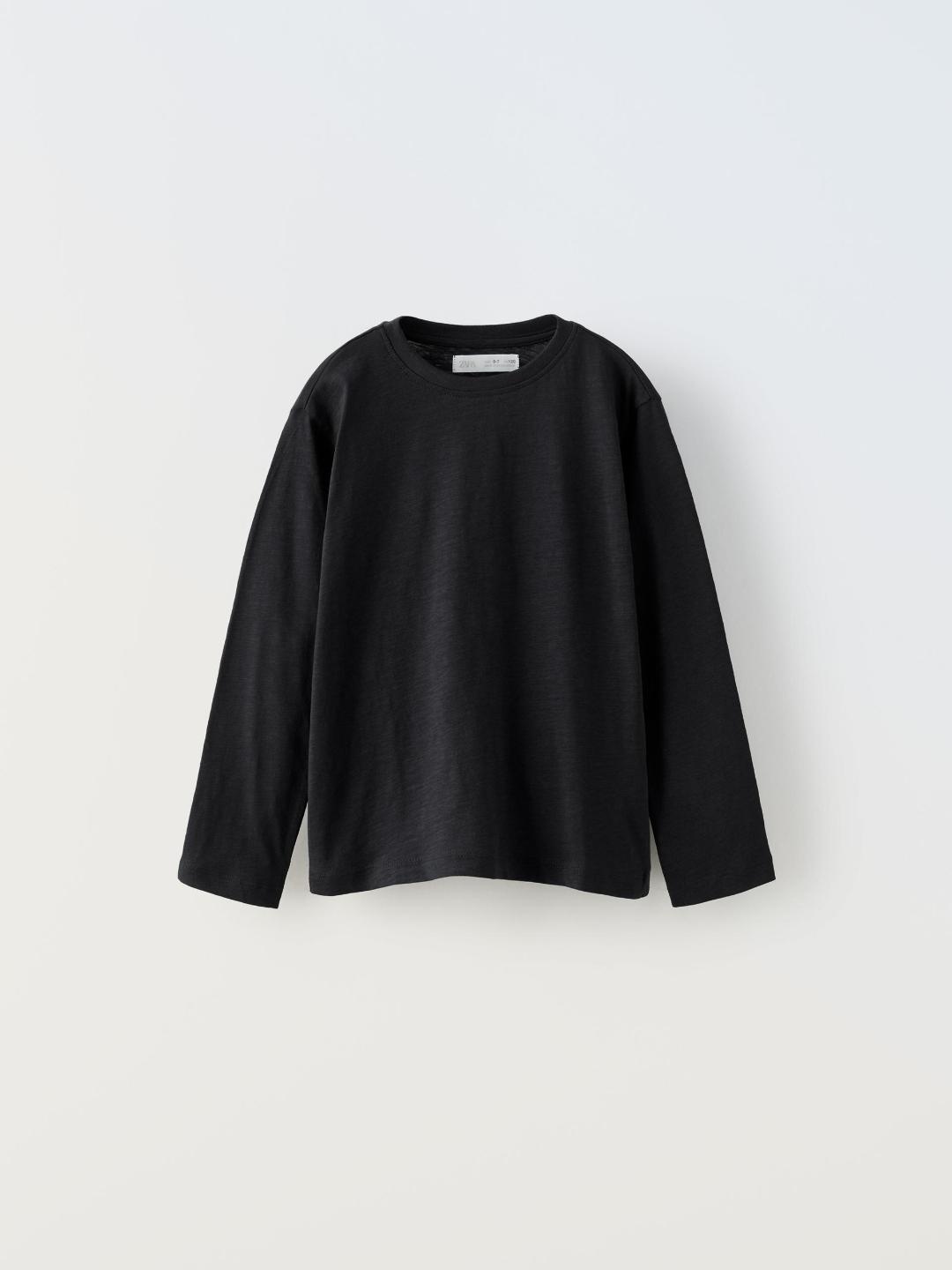 

ZARA Boys Black Tshirts