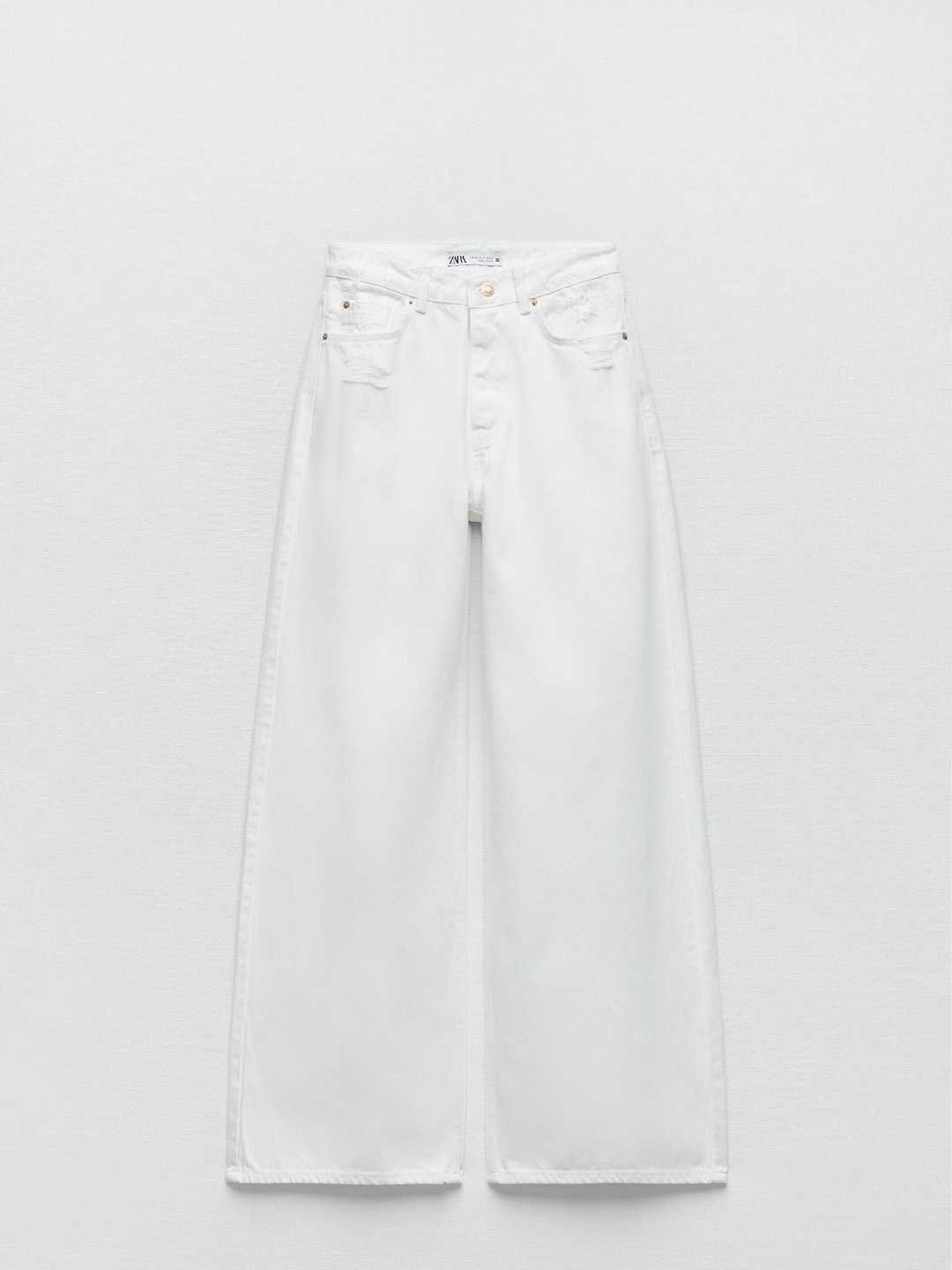 

ZARA Women White Trousers