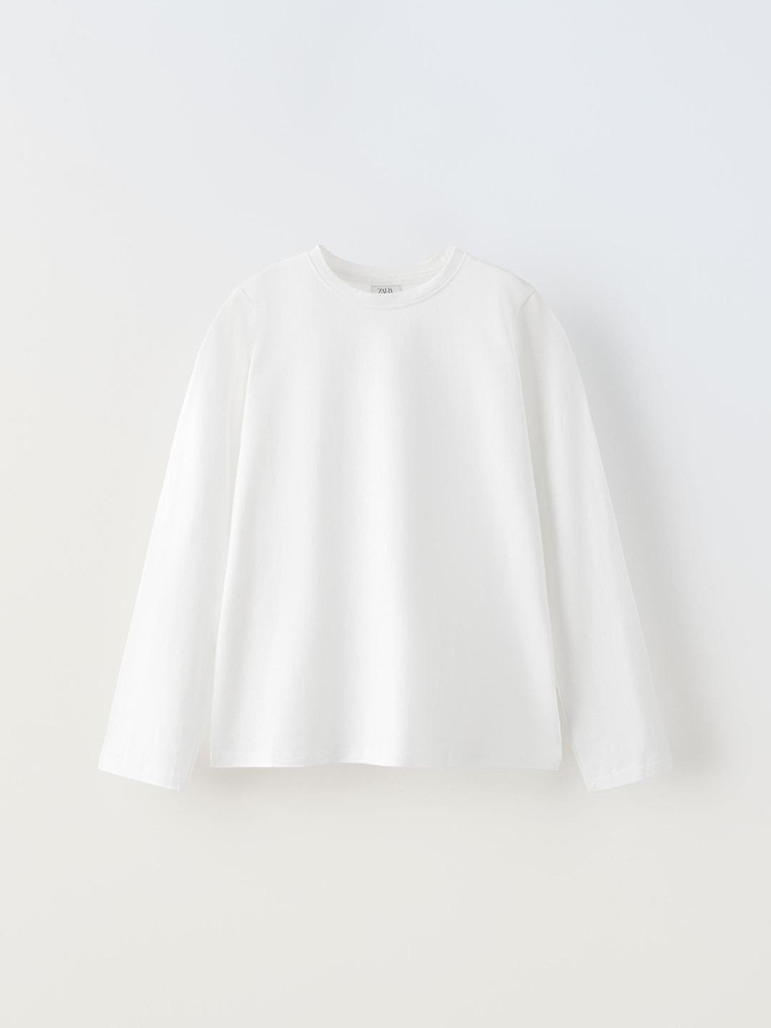 

ZARA Girls White Tshirts