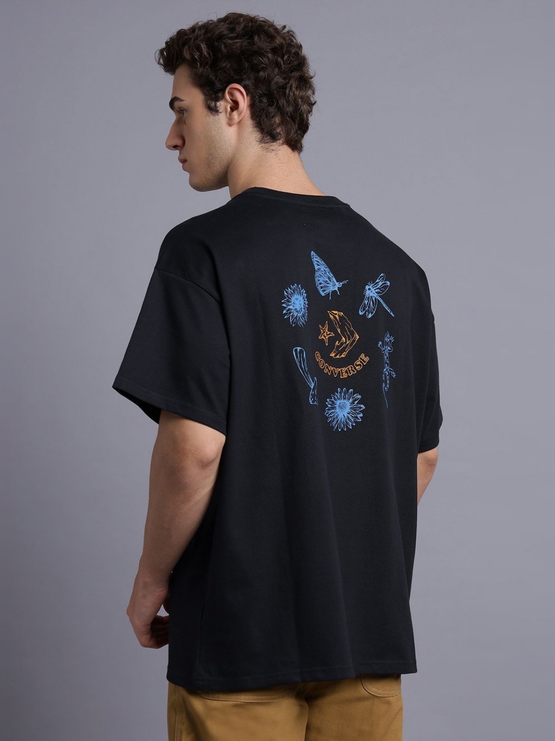

Converse Men Nature T-Shirt, Black