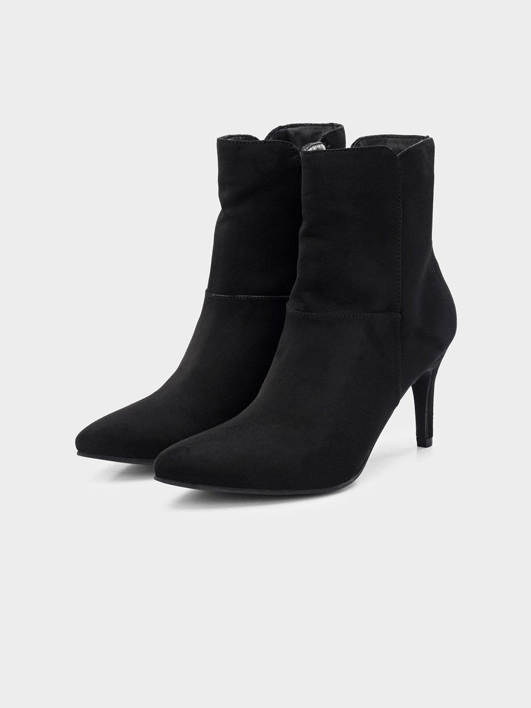 

ADORLY Women Stiletto Heel Boots, Black