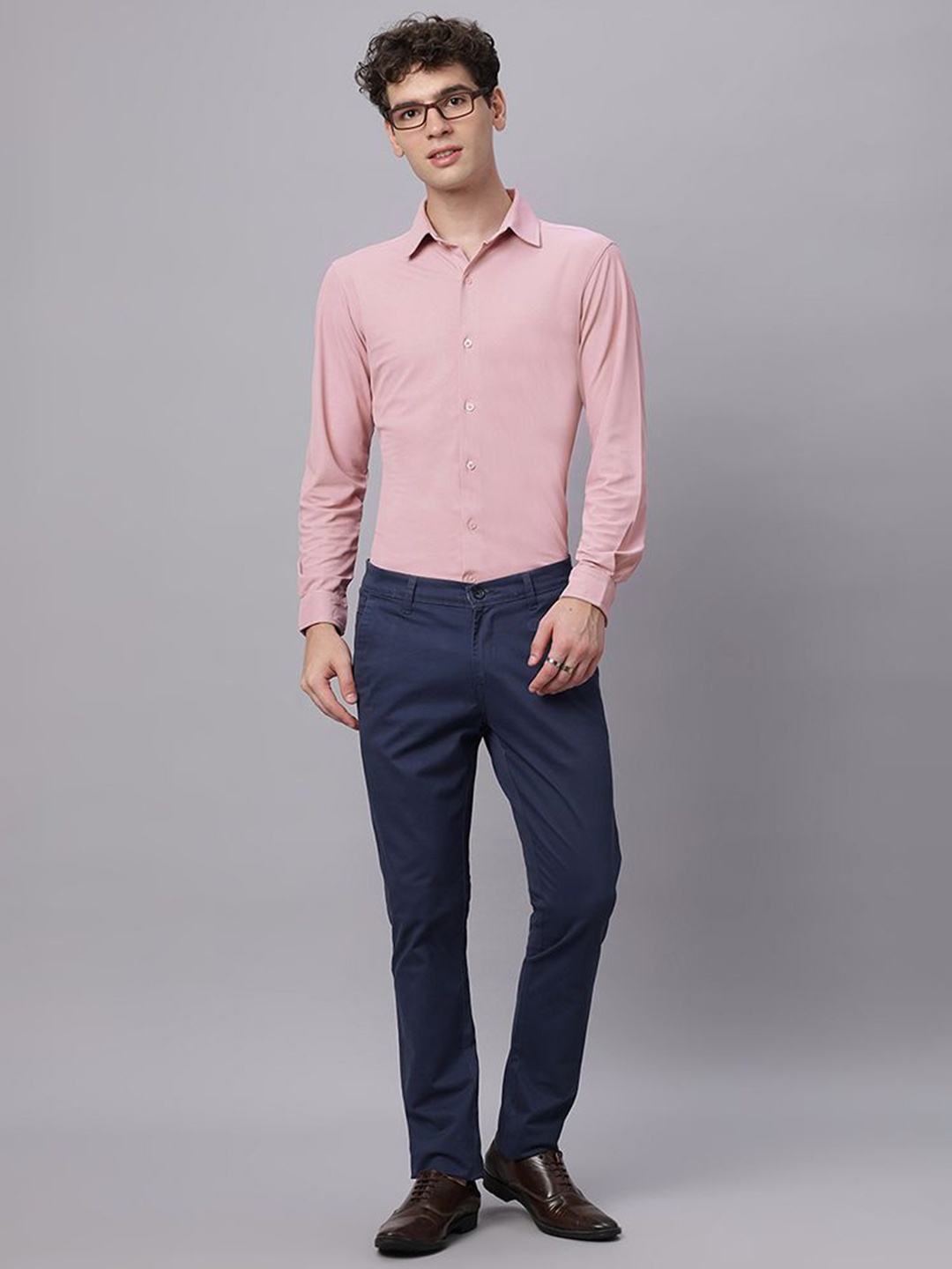 

Wear Your Opinion Men's Full Sleeve Smart Tech Shirt, Mauve