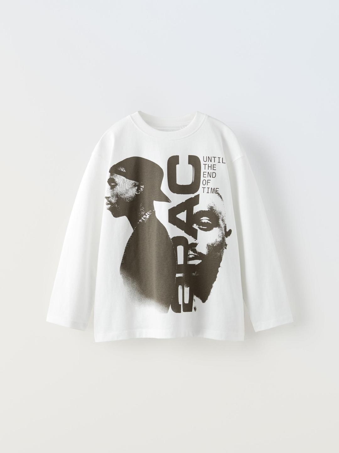 

ZARA Boys White Tshirts