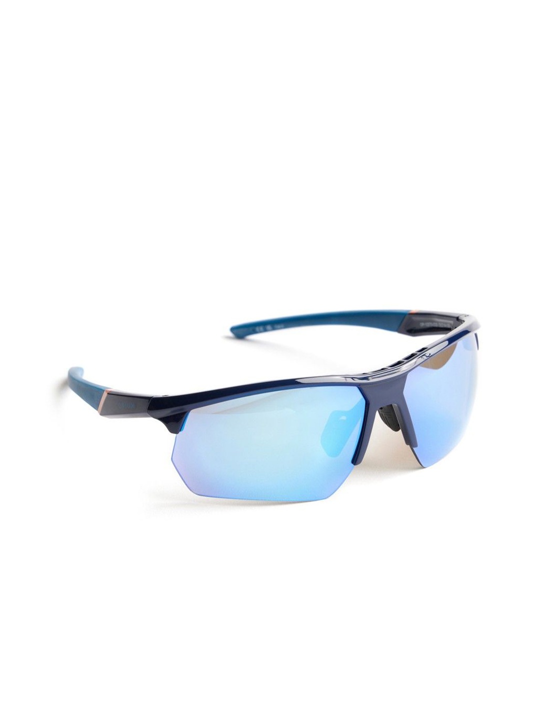 

OPIUM Men Sports Sunglasses with UV Protected Lens OP-10270-C02-73-Blue