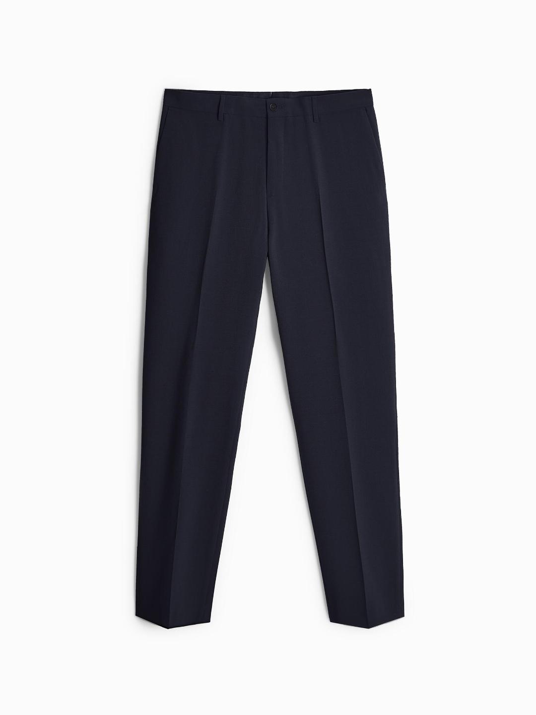 

ZARA Men Navy Blue Trousers