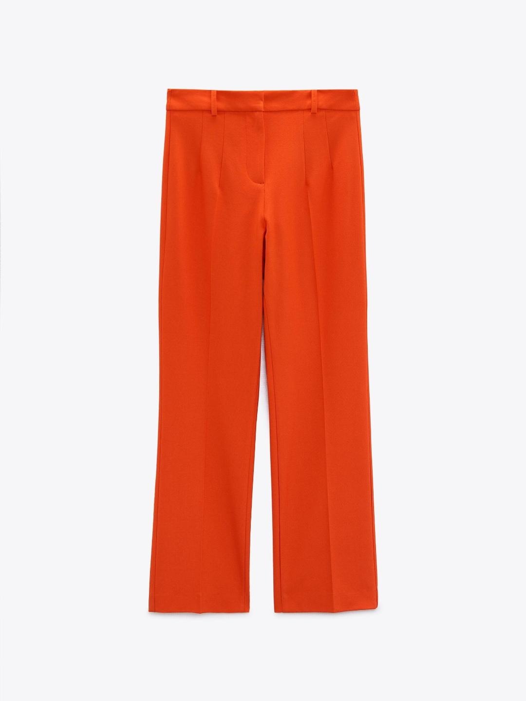 

ZARA Women Orange Trousers