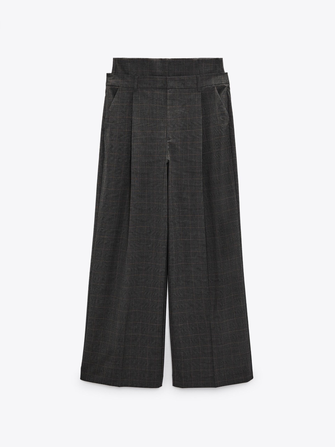 

ZARA Women Grey Trousers