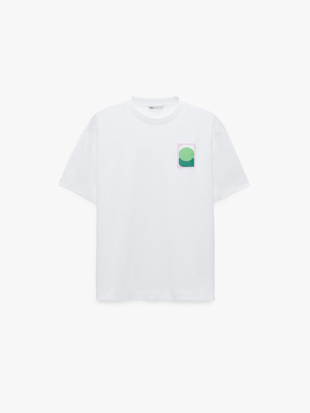 

ZARA Men White Tshirts