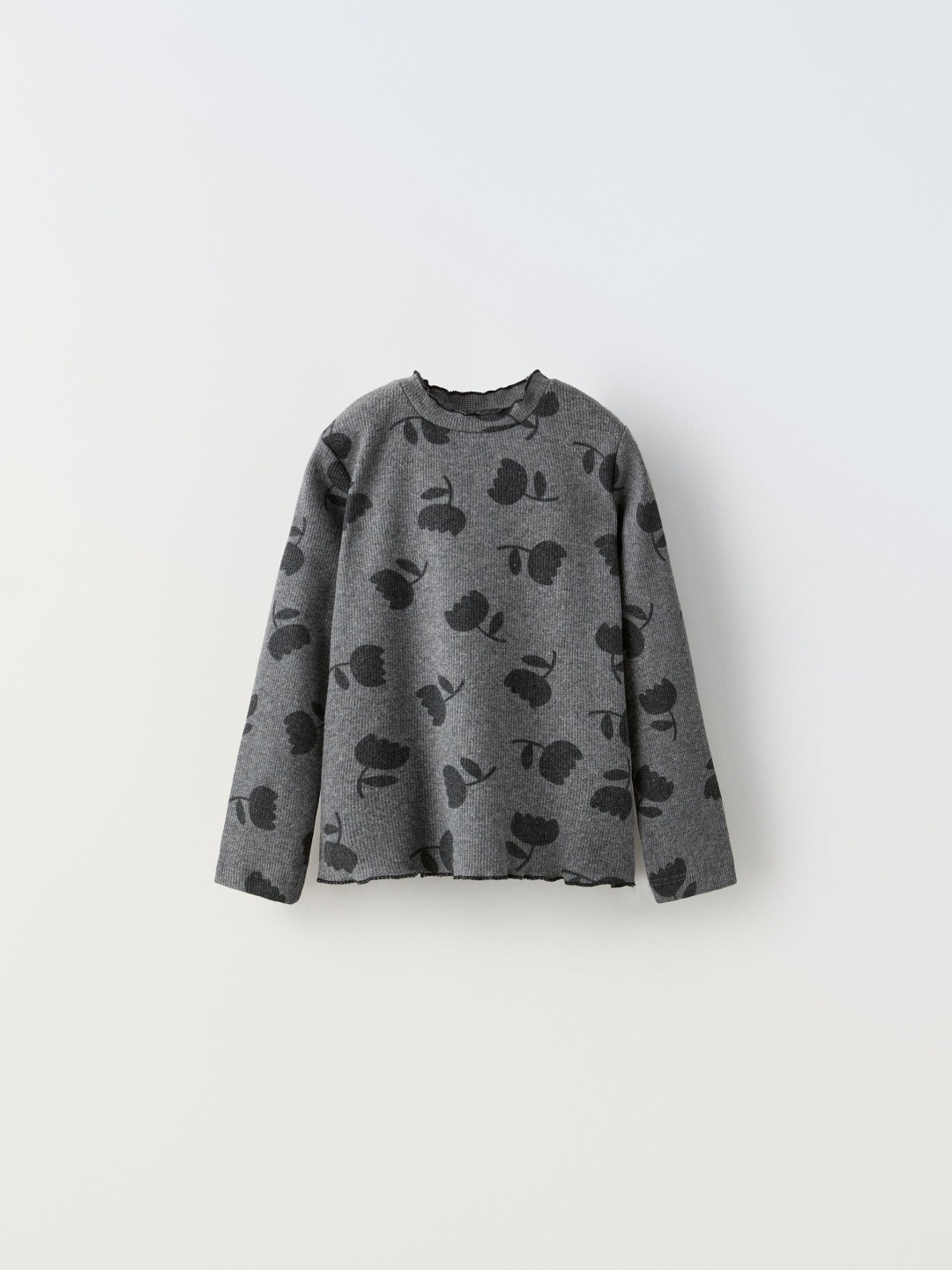 

ZARA Kids-Unisex Grey Tshirts
