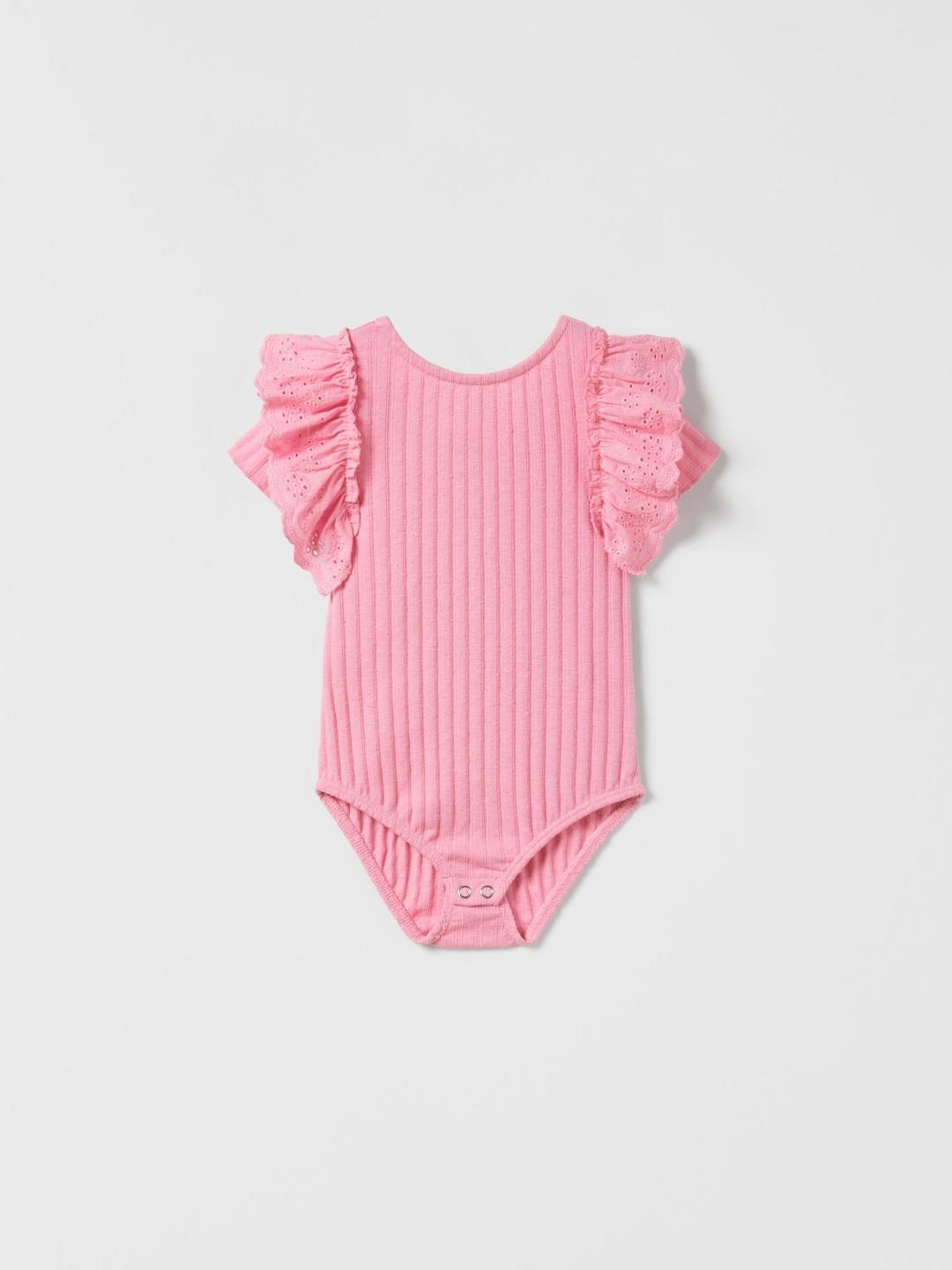

ZARA Kids-Unisex Pink Tshirts