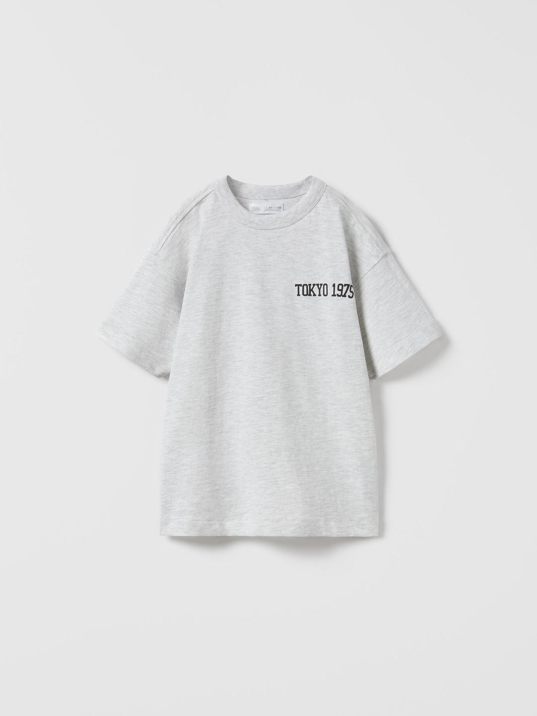 

ZARA Boys Grey Tshirts