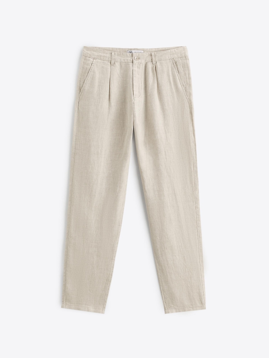 

ZARA Men Beige Trousers