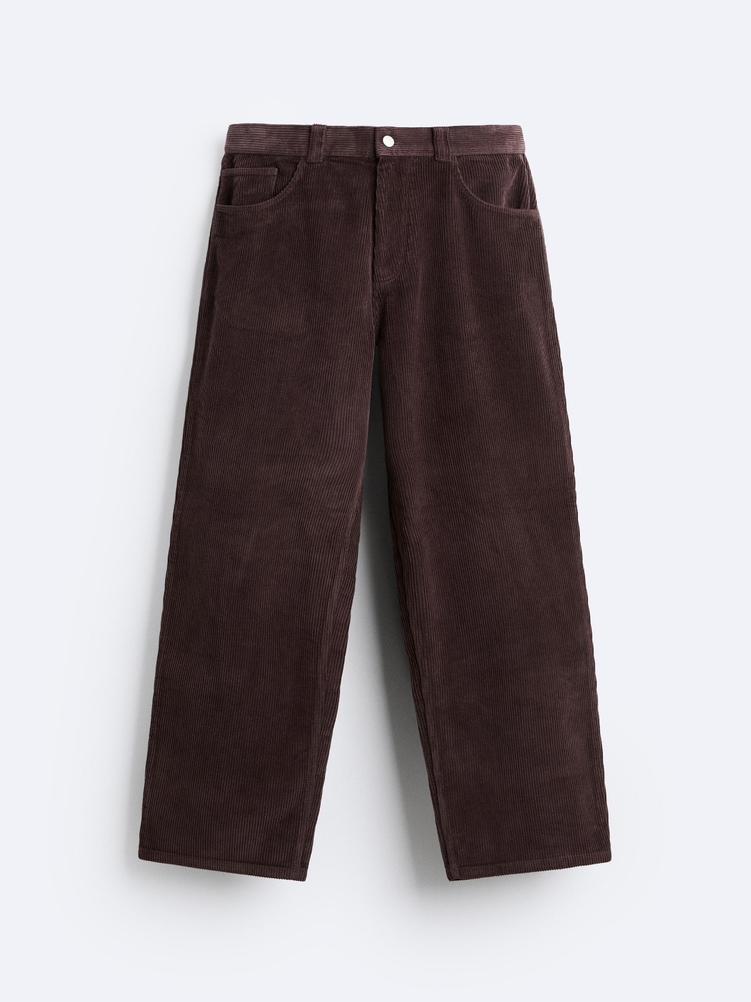 

ZARA Men Burgundy Trousers