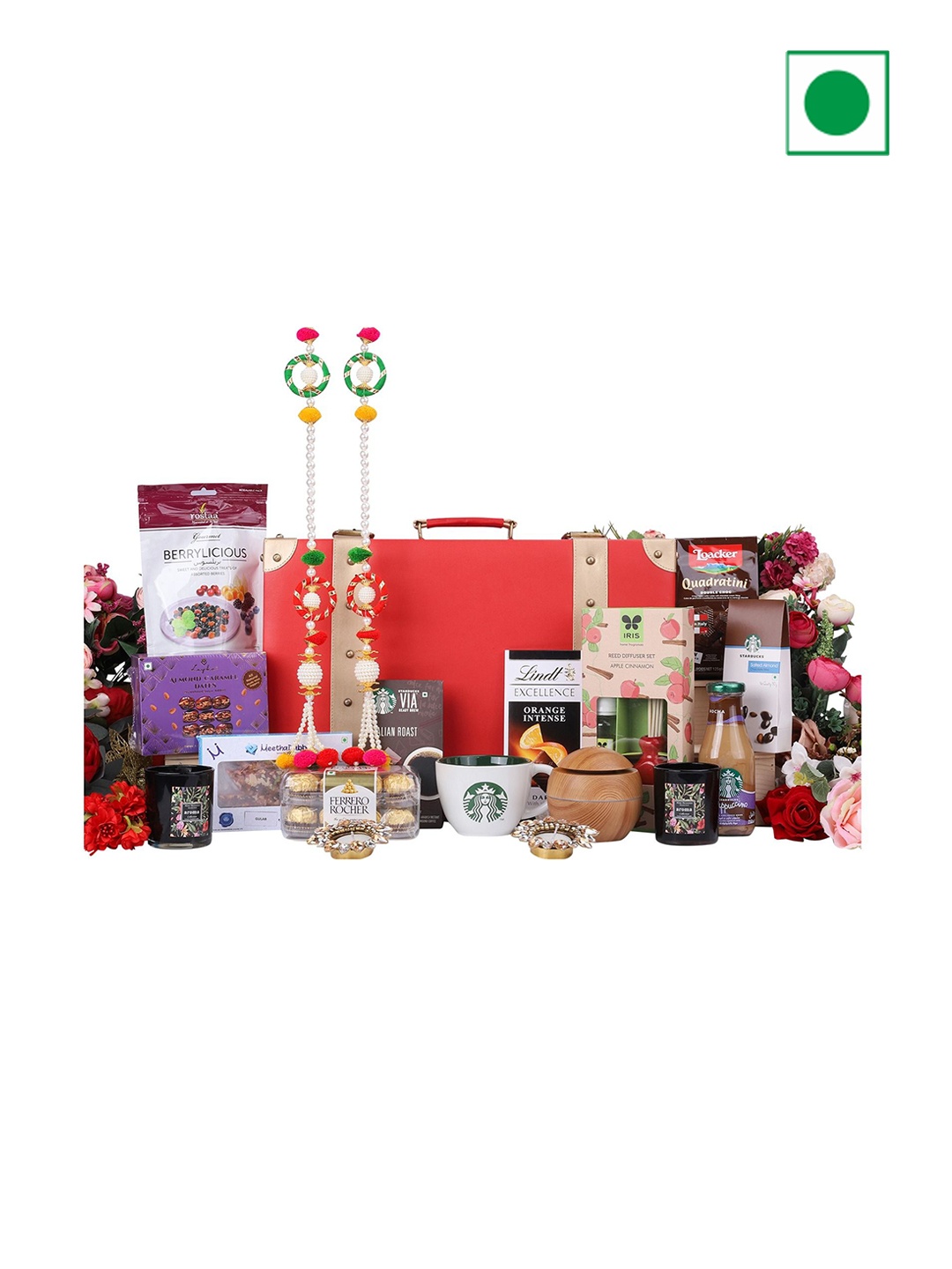 

The Gift Tree 21-Piece Employee & Staff Family Hamper, Red