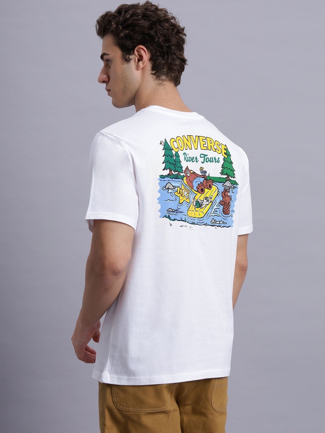 

Converse Men River Tours T-Shirt, White