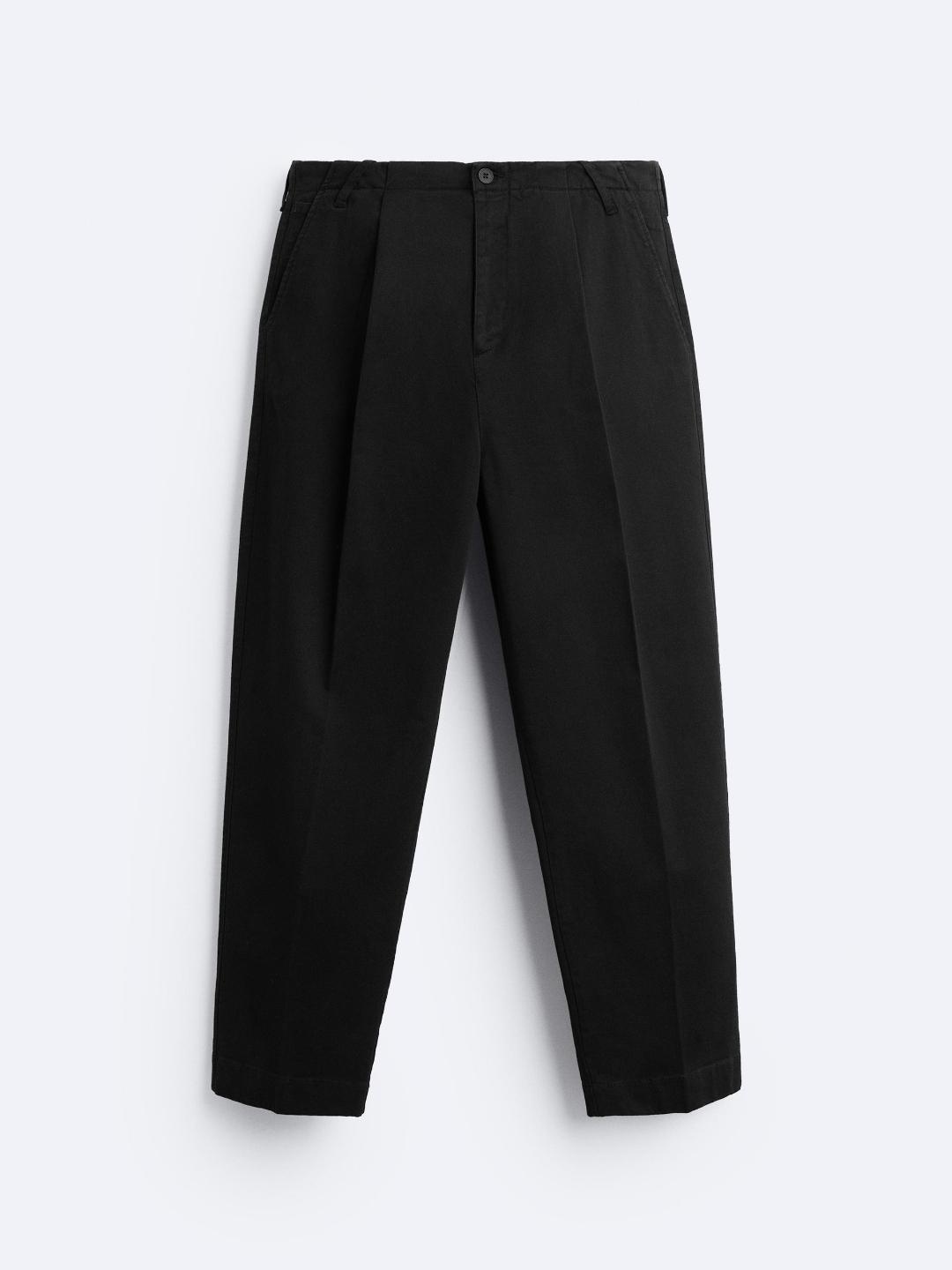 

ZARA Men Black Trousers