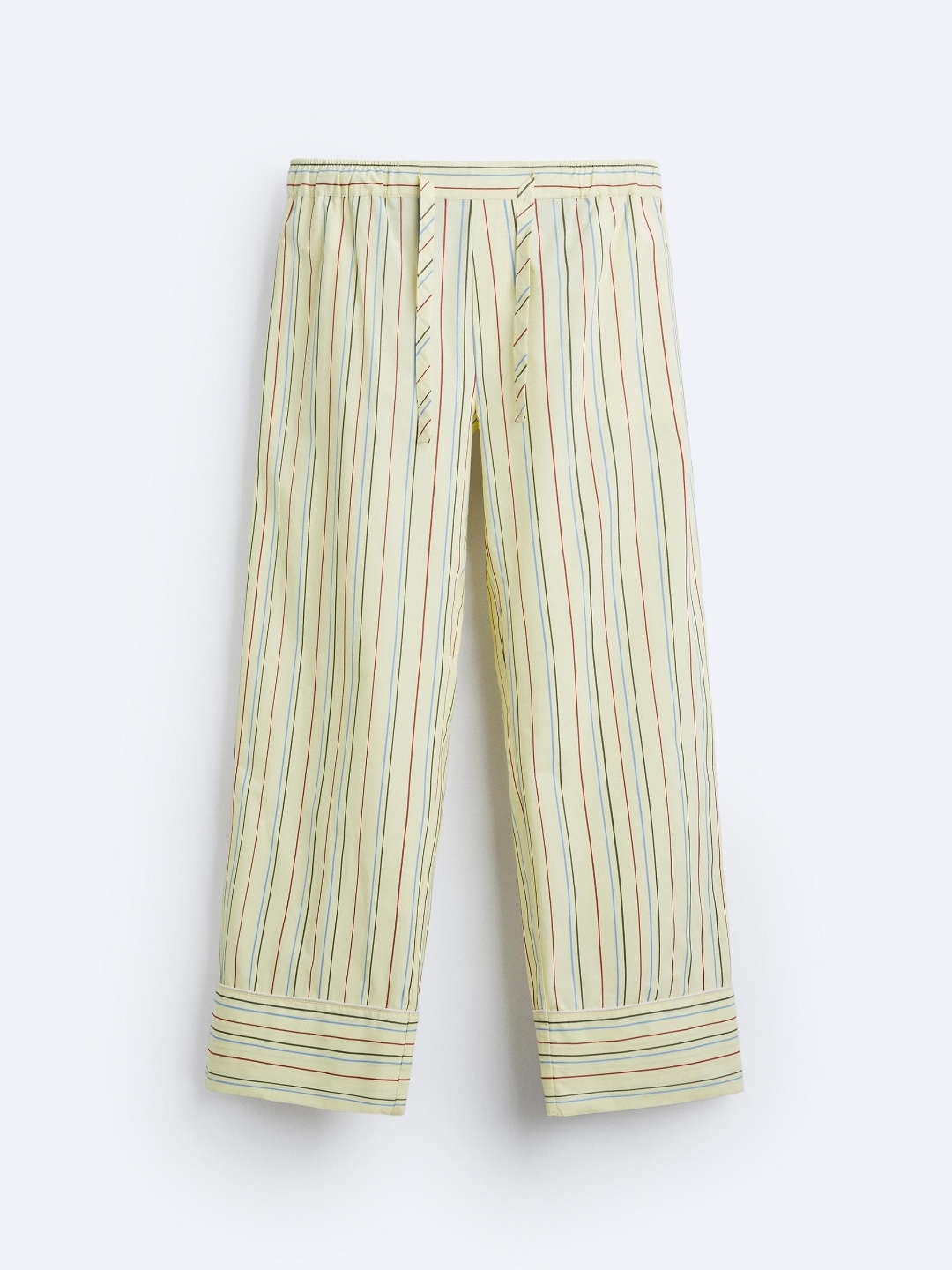 

ZARA Men Yellow Trousers