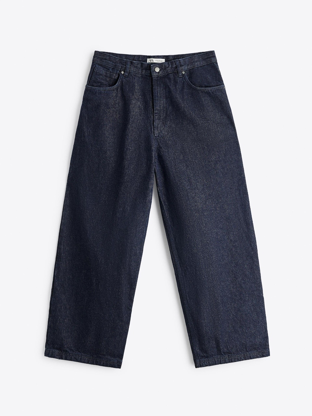 

ZARA Men Blue Trousers