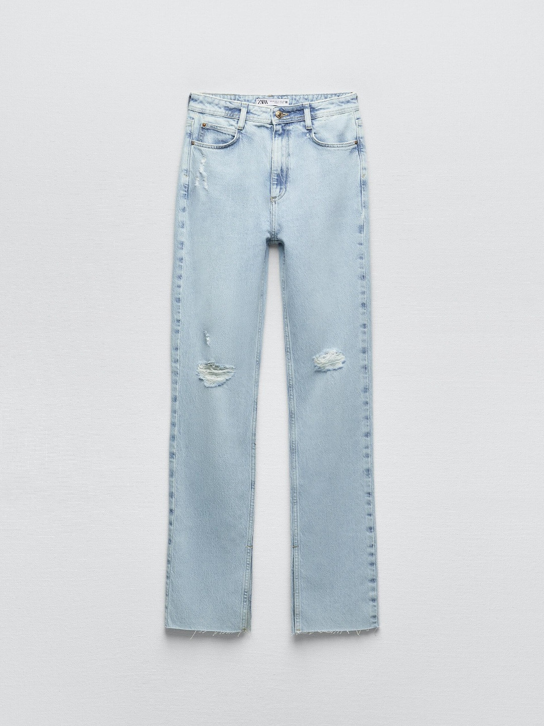 

ZARA Women Blue Trousers