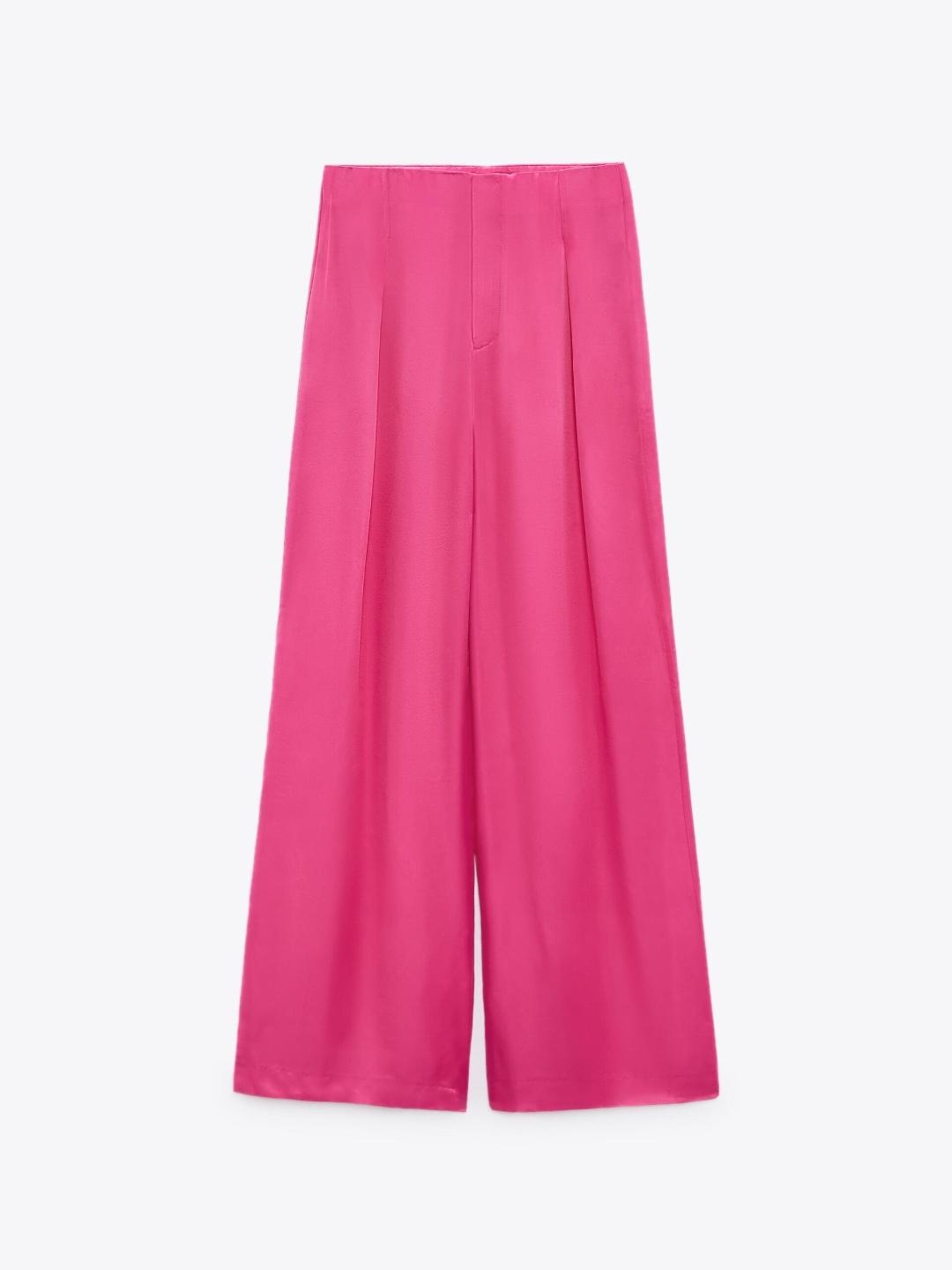 

ZARA Women Pink Trousers