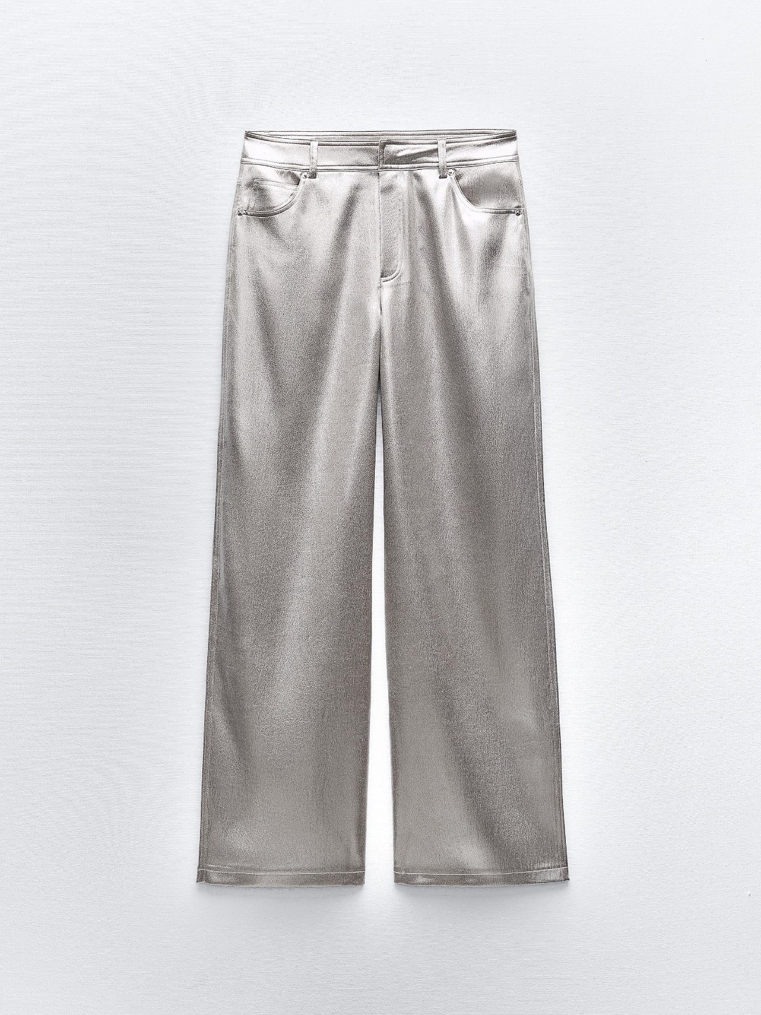 

ZARA Women Silver Trousers