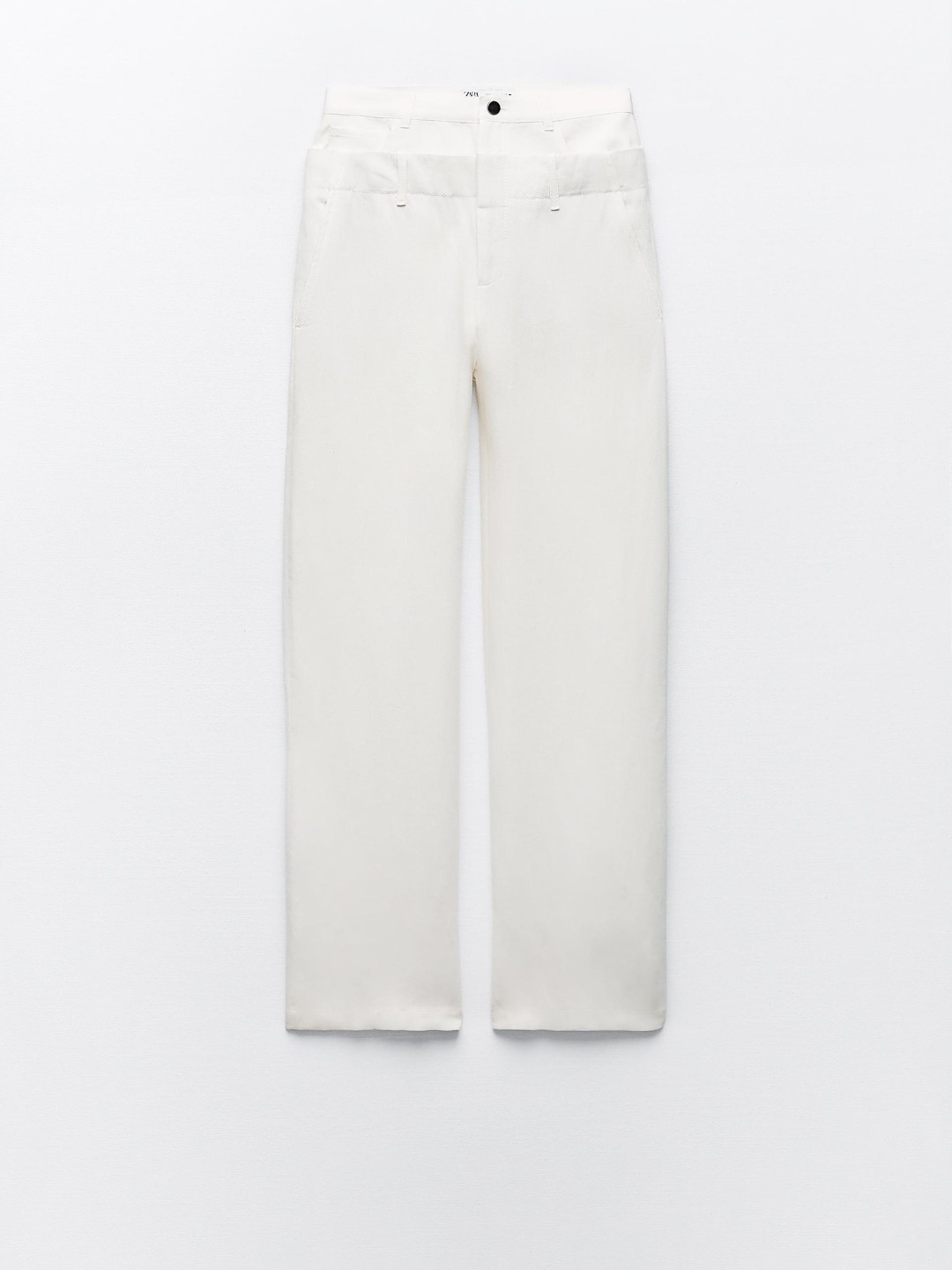 

ZARA Women White Trousers