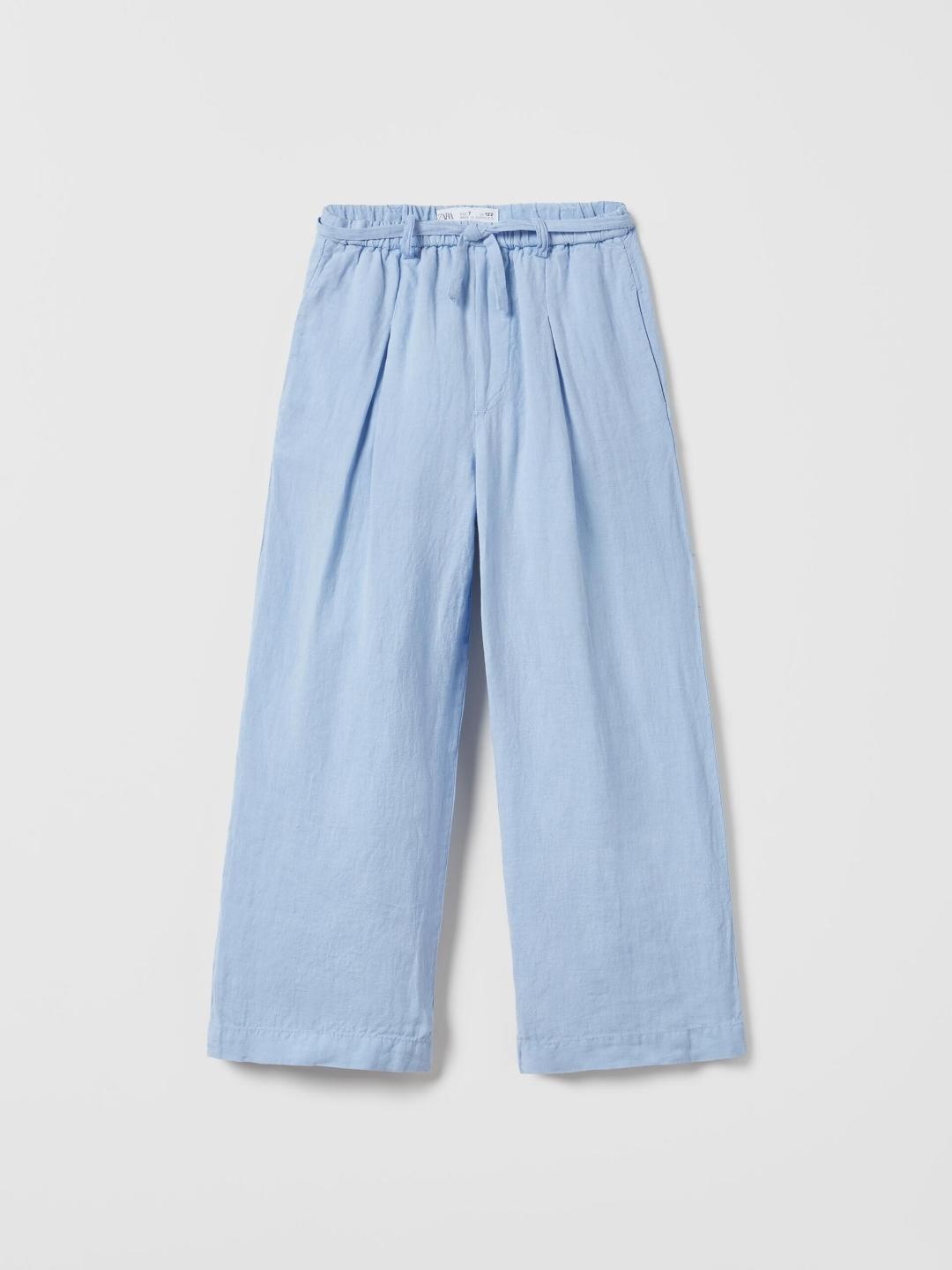 

ZARA Girls Blue Trousers