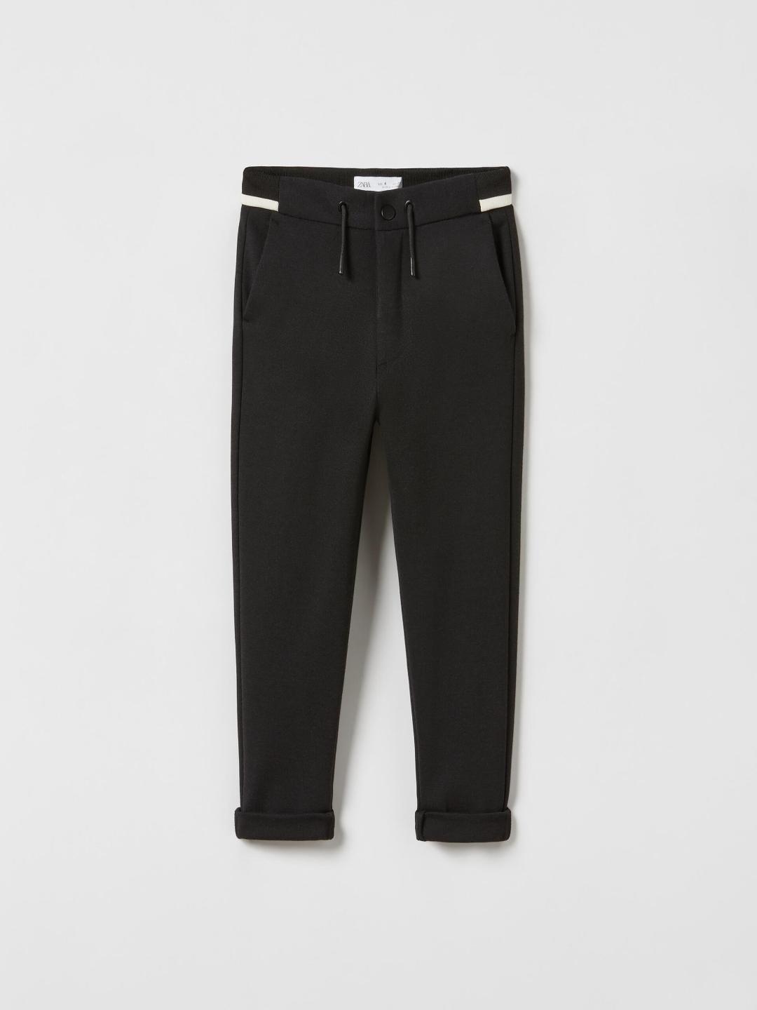 

ZARA Boys Black Trousers