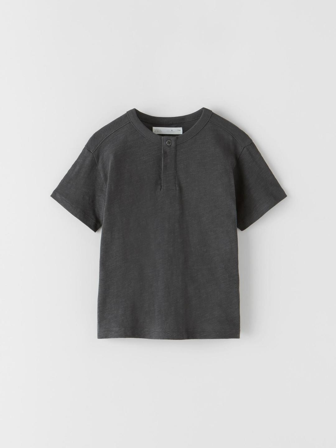 

ZARA Boys Grey Tshirts