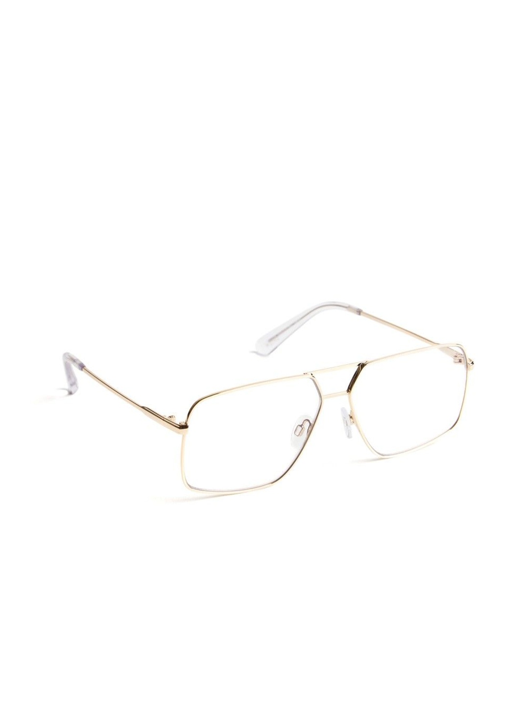 

OPIUM Men Oversized Sunglasses with UV Protected Lens OP-10295-C04-Gold, Transparent