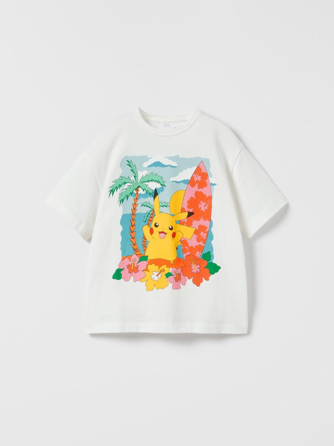 

ZARA Girls White Tshirts