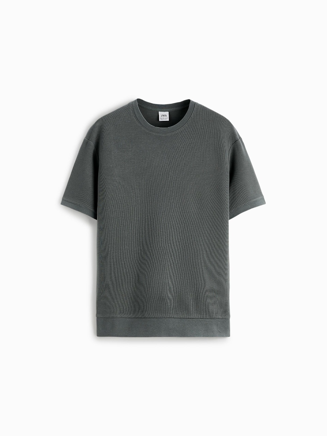 

ZARA Men Grey Tshirts
