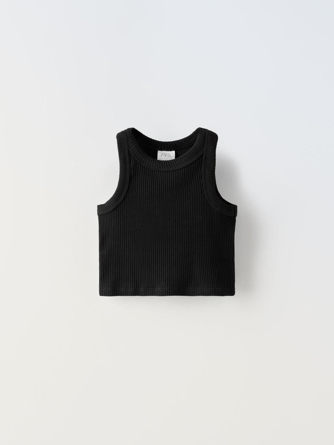 

ZARA Girls Black Tshirts