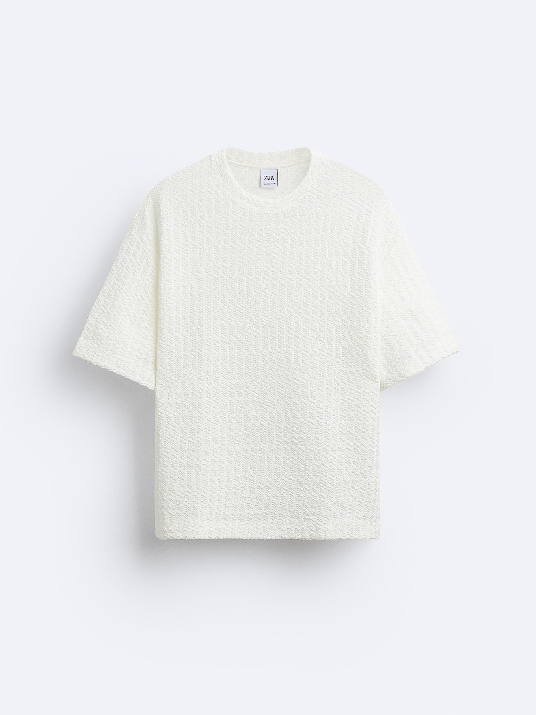 

ZARA Men Beige Tshirts