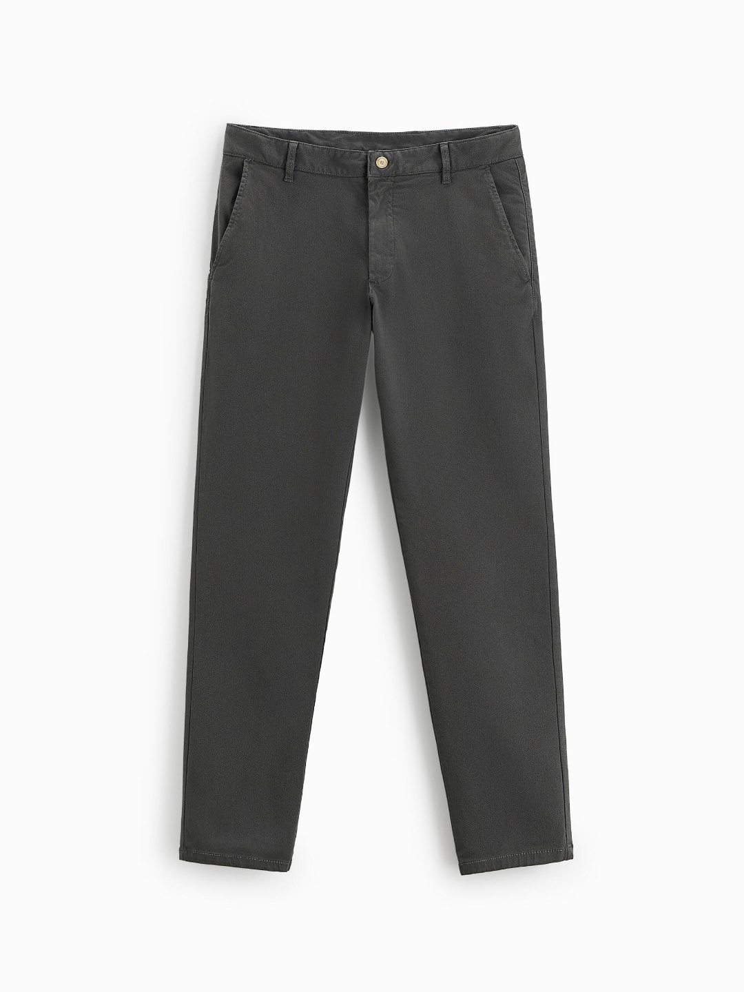 

ZARA Men Grey Trousers