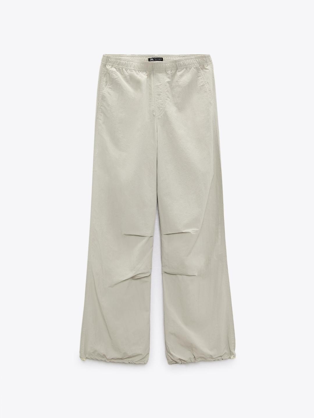 

ZARA Women Grey Trousers