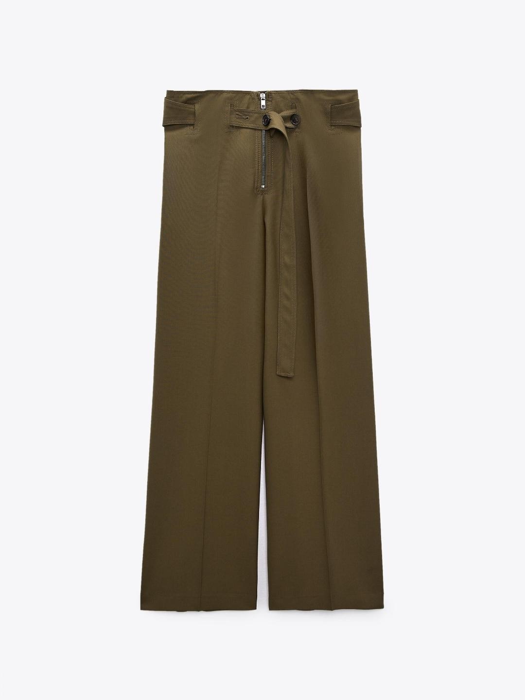 

ZARA Women Blue Trousers