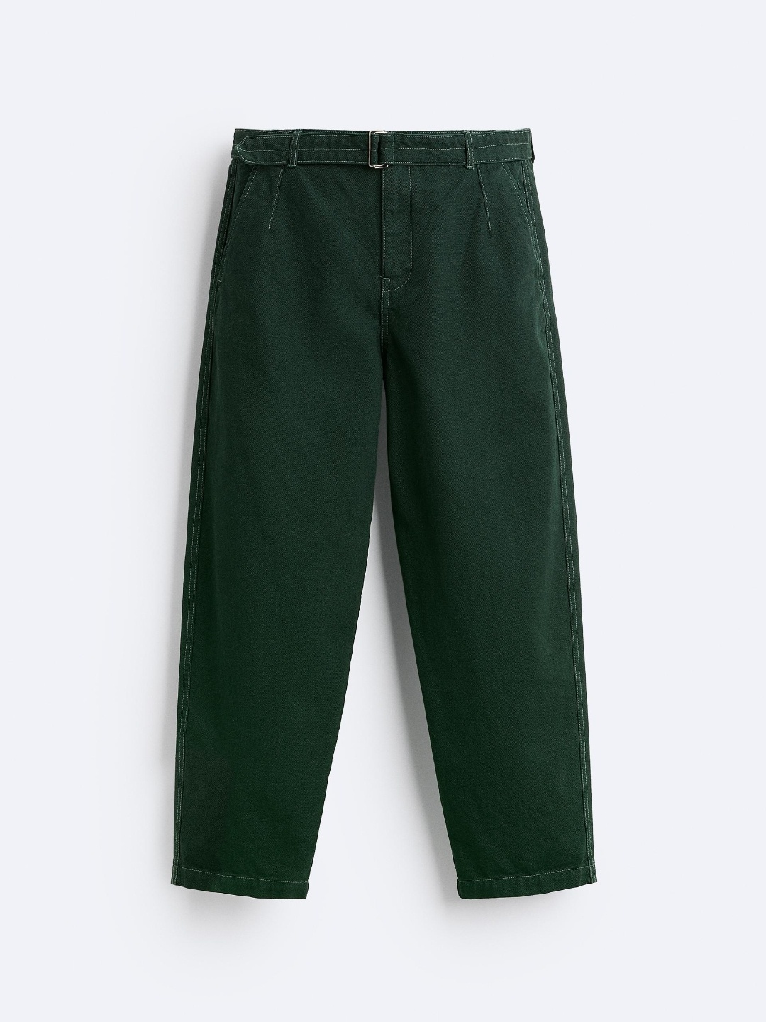 

ZARA Men Green Trousers