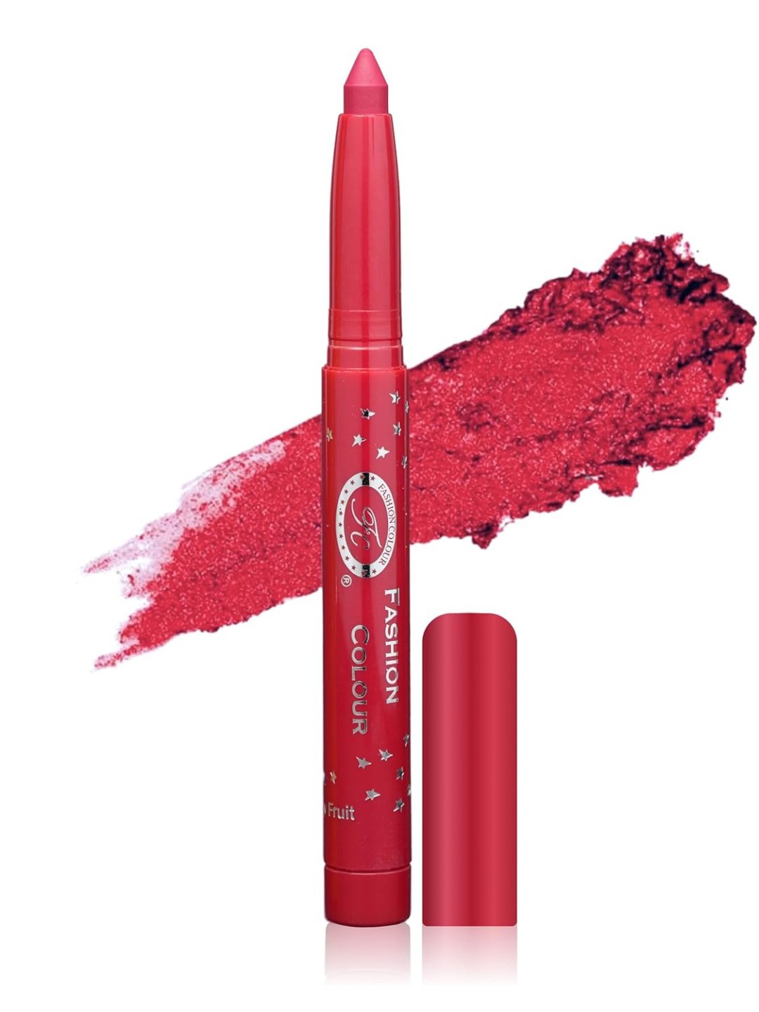 

Fashion Colour Silky Smooth & Light German Eyeshadow Pencil - Raspberry Fruit 04, Red