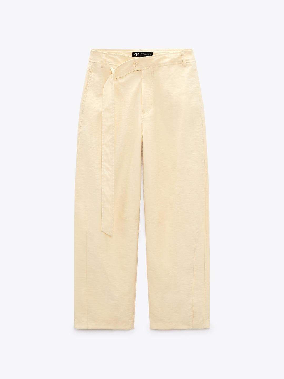 

ZARA Women Beige Trousers