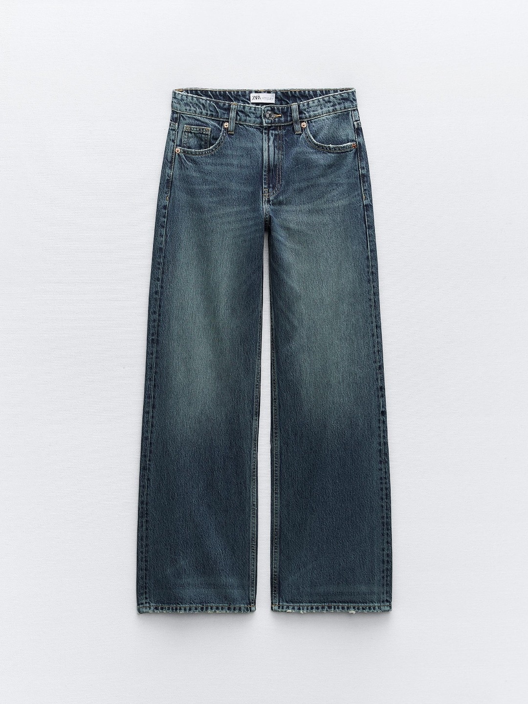 

ZARA Women Navy Blue Trousers