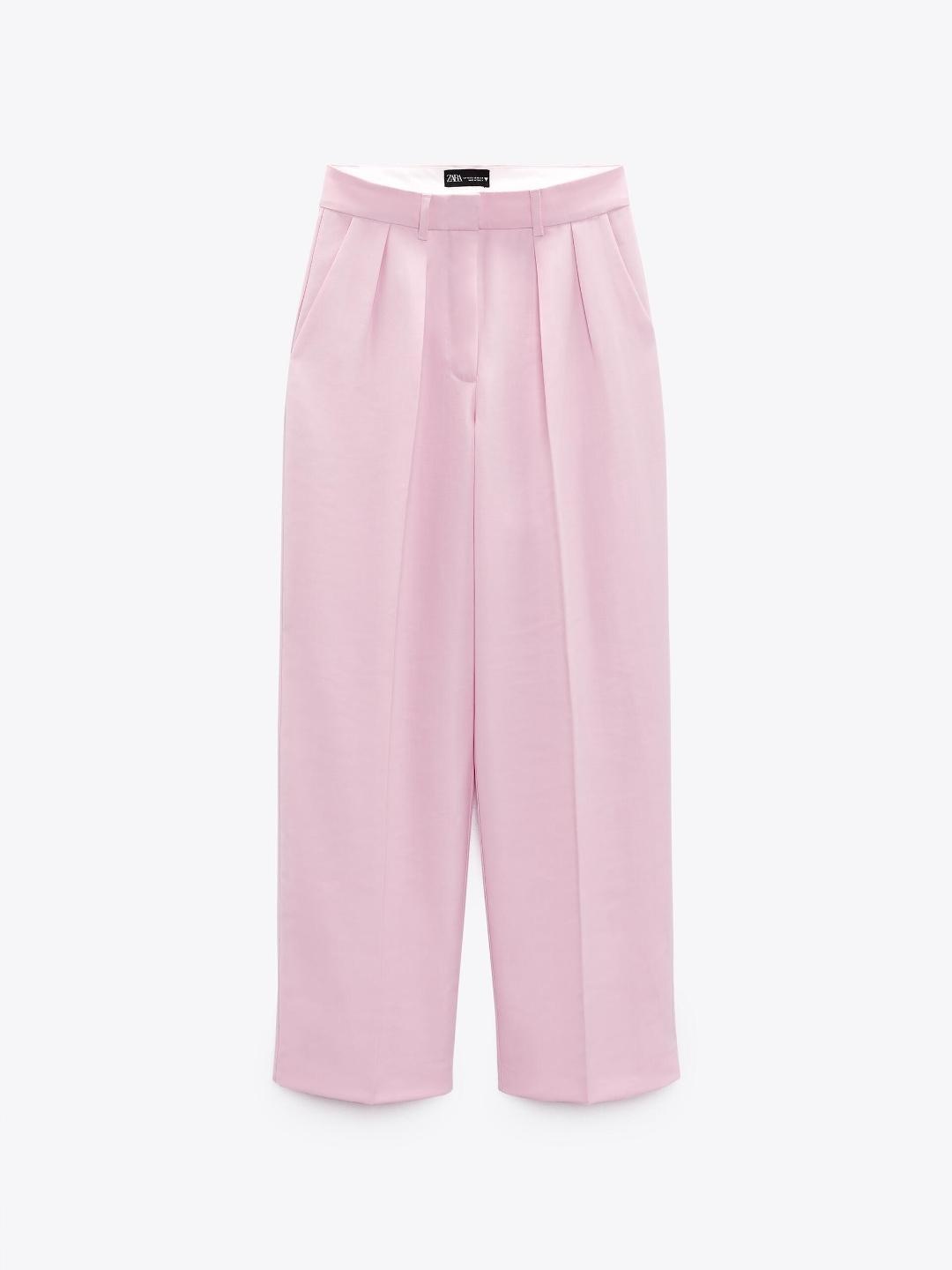

ZARA Women Pink Trousers