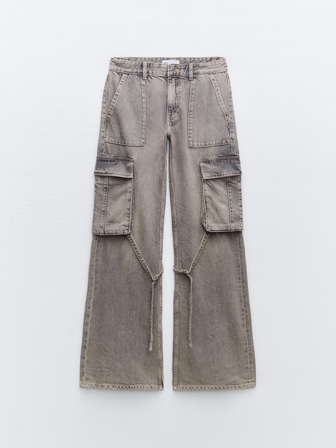 

ZARA Women Grey Trousers
