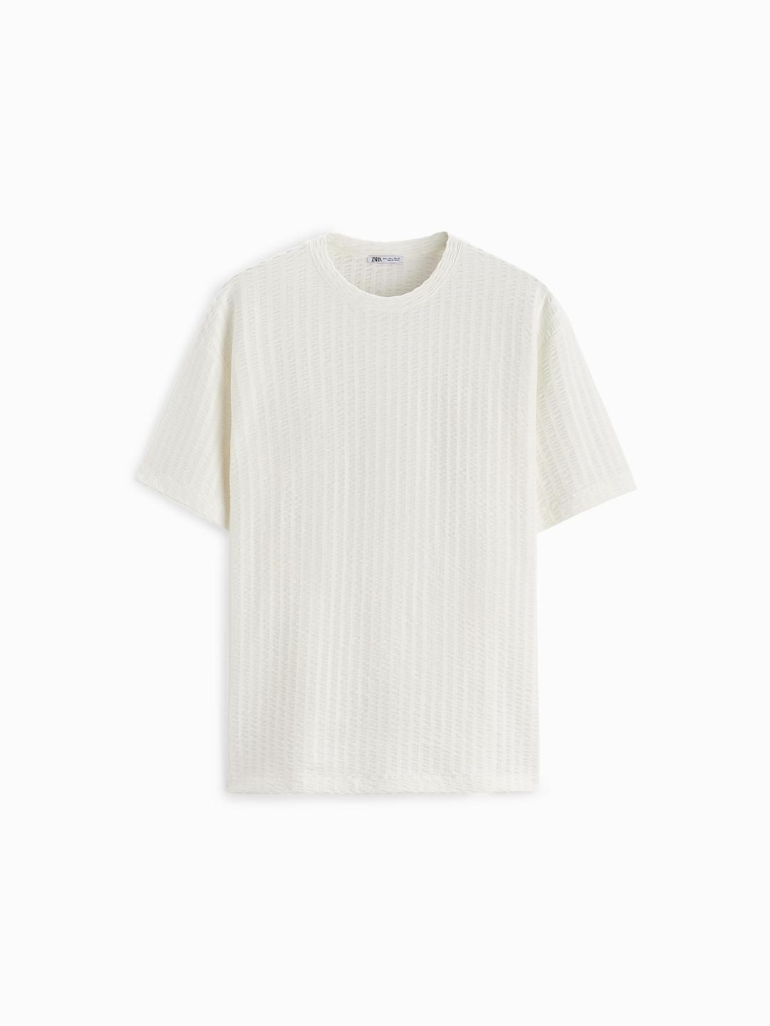 

ZARA Men White Tshirts