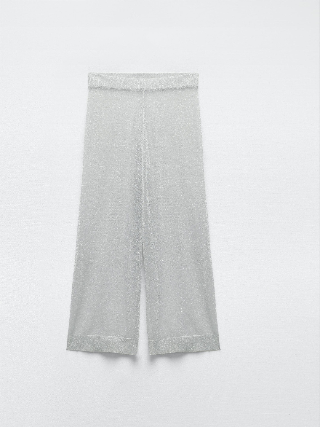 

ZARA Women Silver Trousers