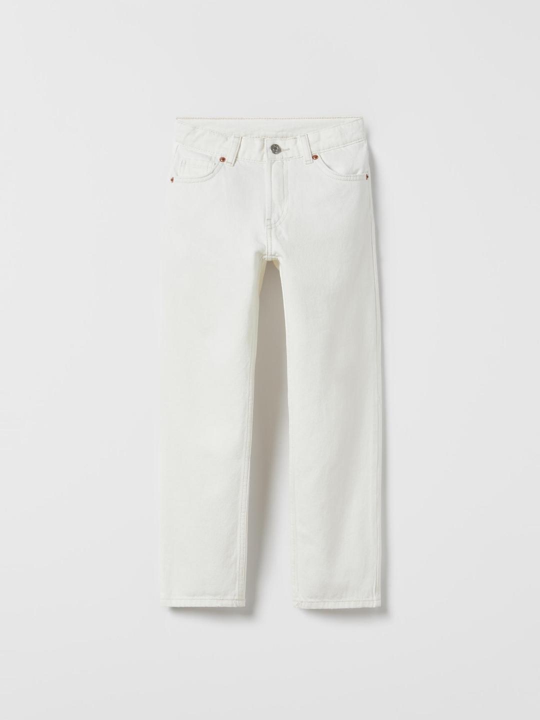 

ZARA Boys White Trousers