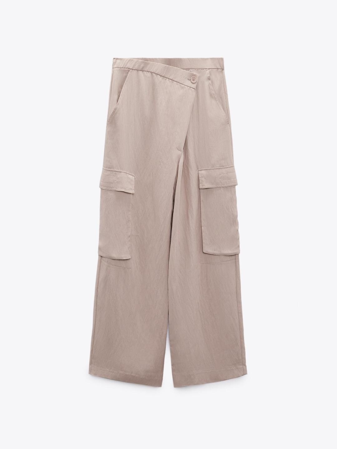 

ZARA Women Mauve Trousers