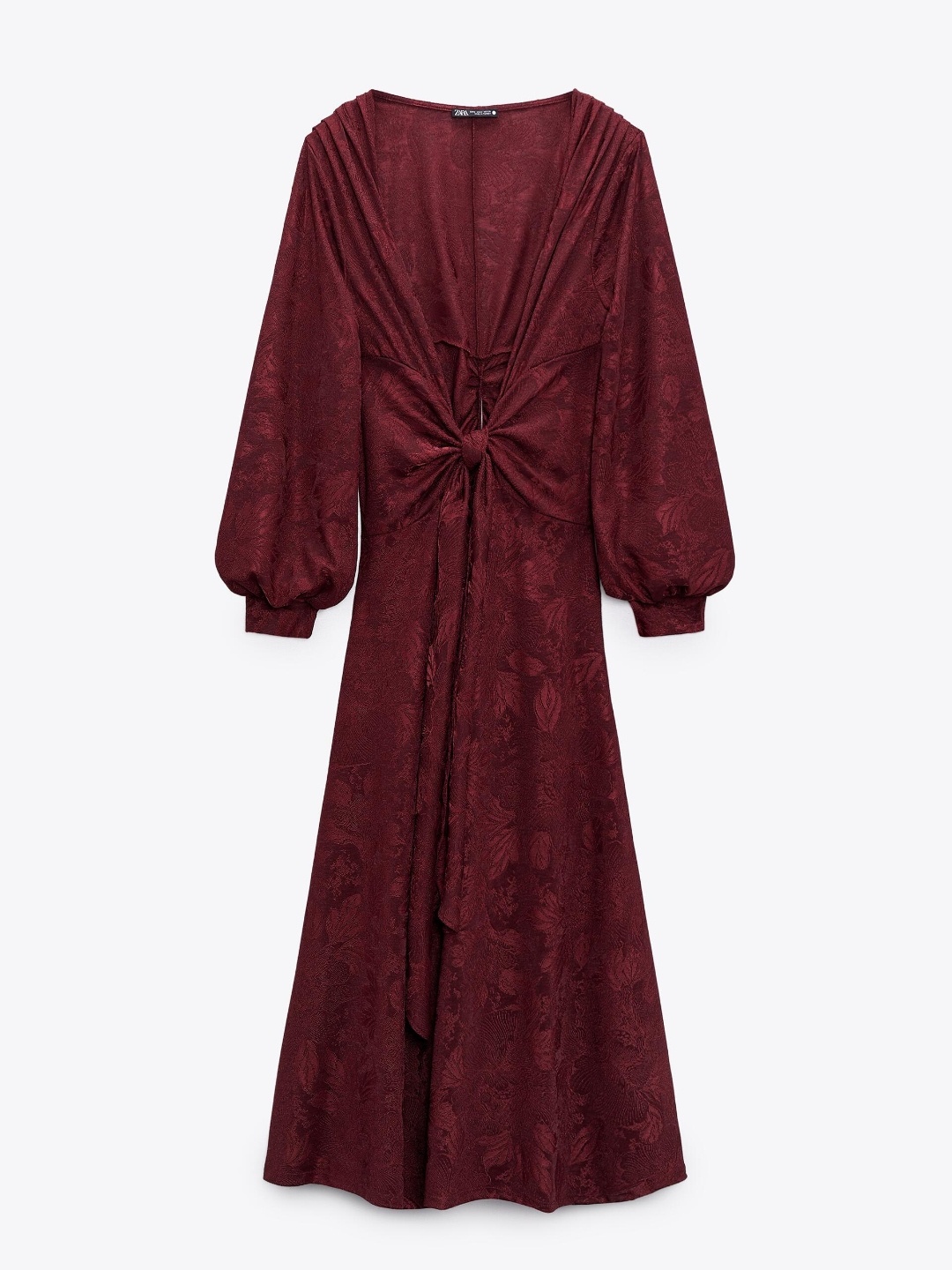 

ZARA Women Burgundy Dresses